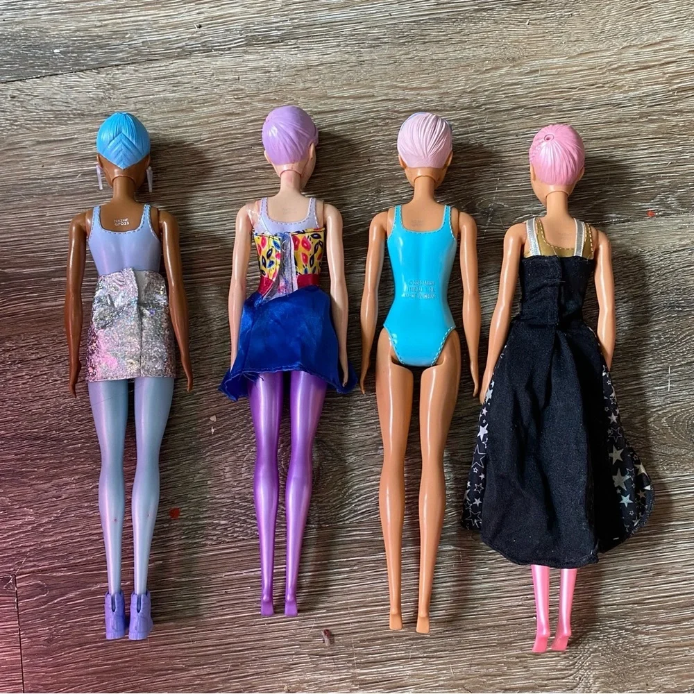 Dolls Lot Of Four Gently Played With‎